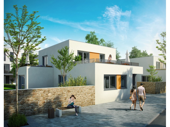 Residential project in historic district of Erfurt in Germany